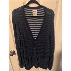 Levi’s Button Up Cardigan Blue Size XL